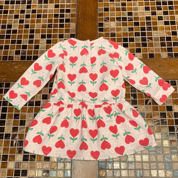 Baby Boden Heart Baby Girl Dress - Picture 4 of 6